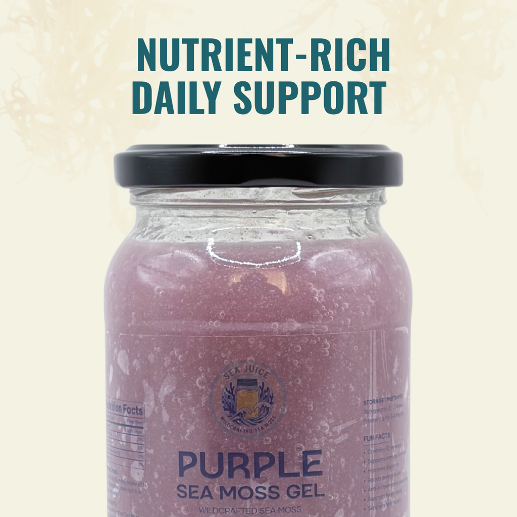Purple Sea Moss Gel