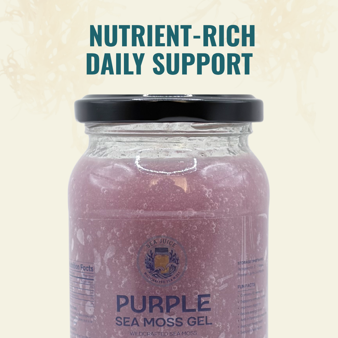 Purple Sea Moss Gel