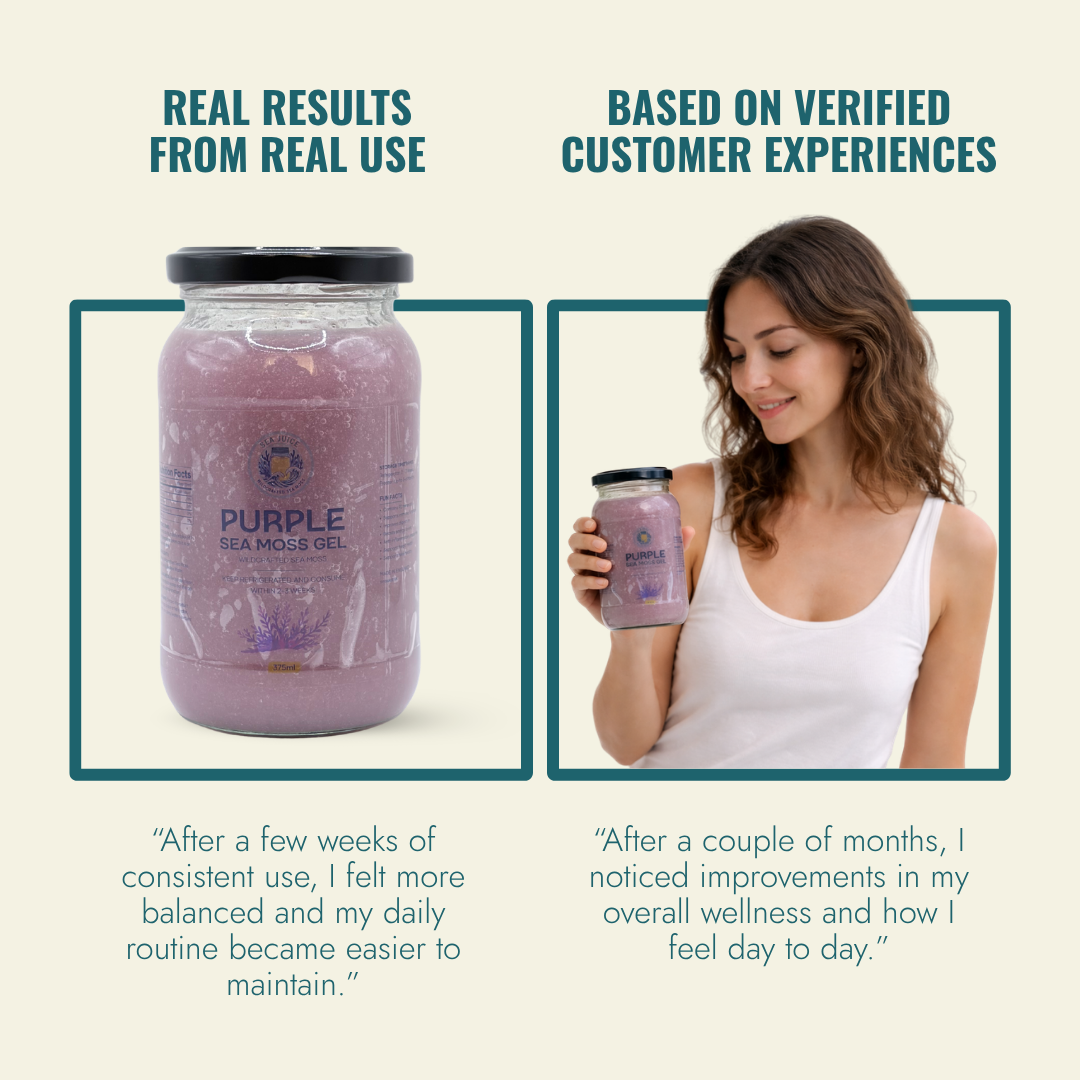 Purple Sea Moss Gel