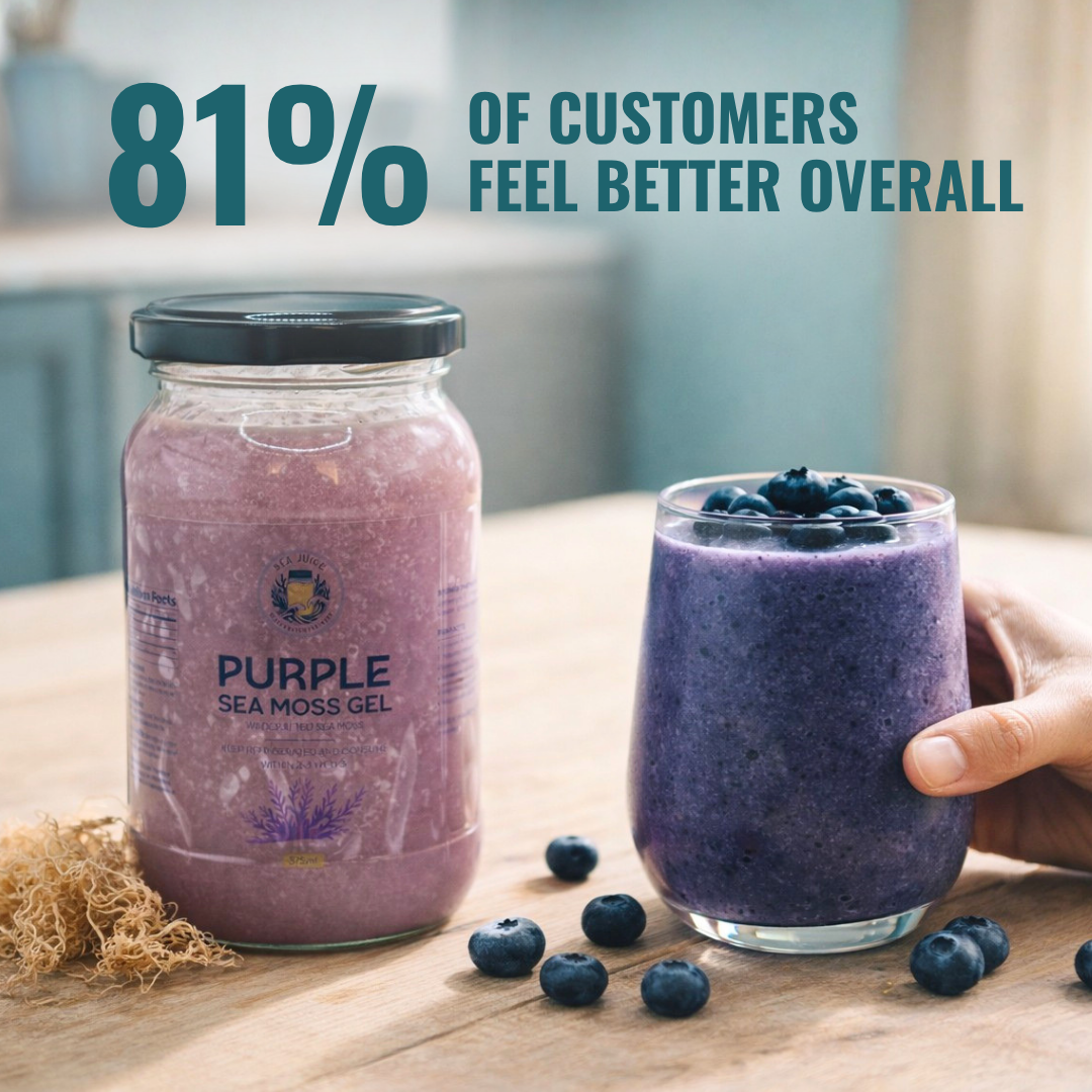 Purple Sea Moss Gel